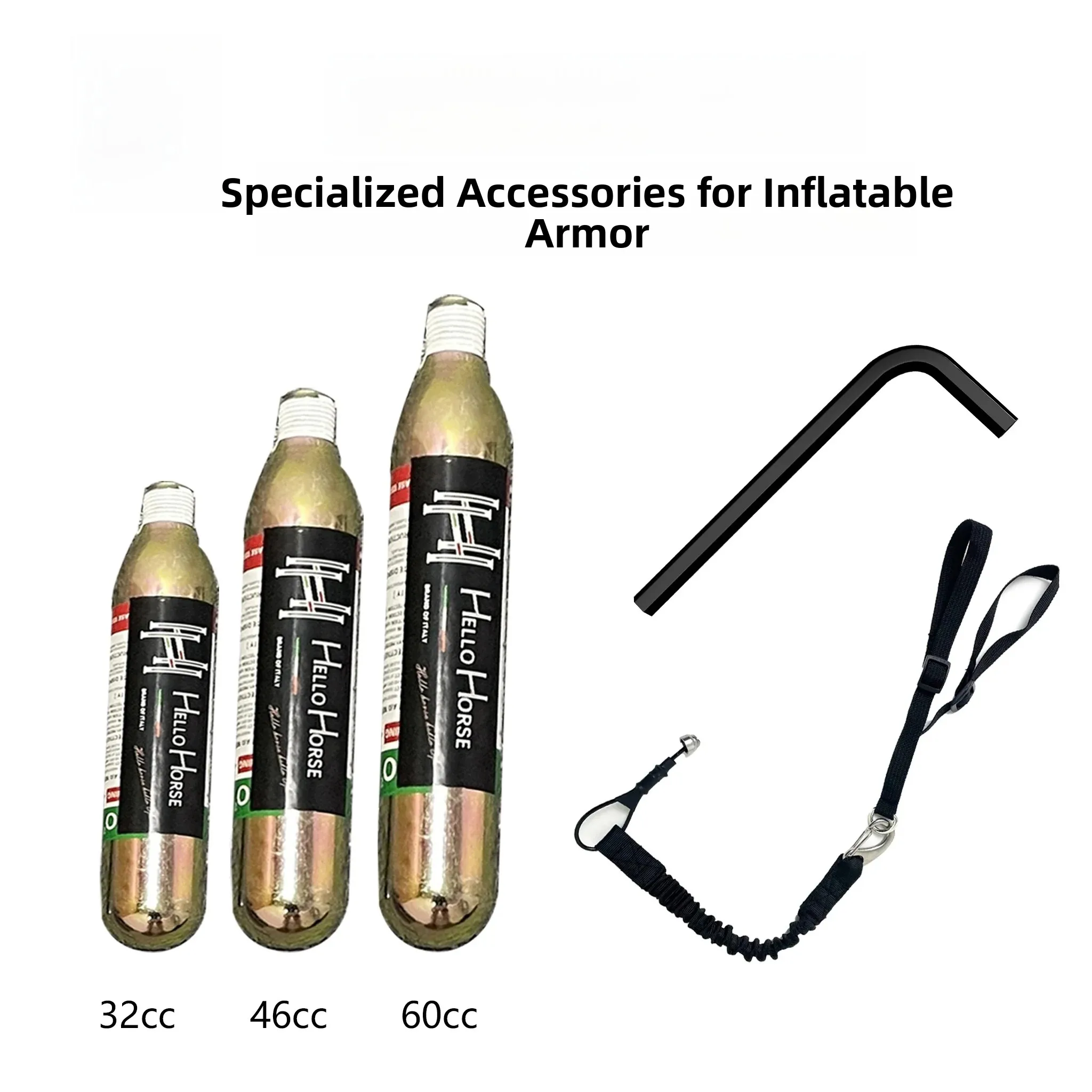 inflatable-armor-riding-equipment-hello-brand-neutral-knight-costume-accessory-cylinder-pull-rope-part