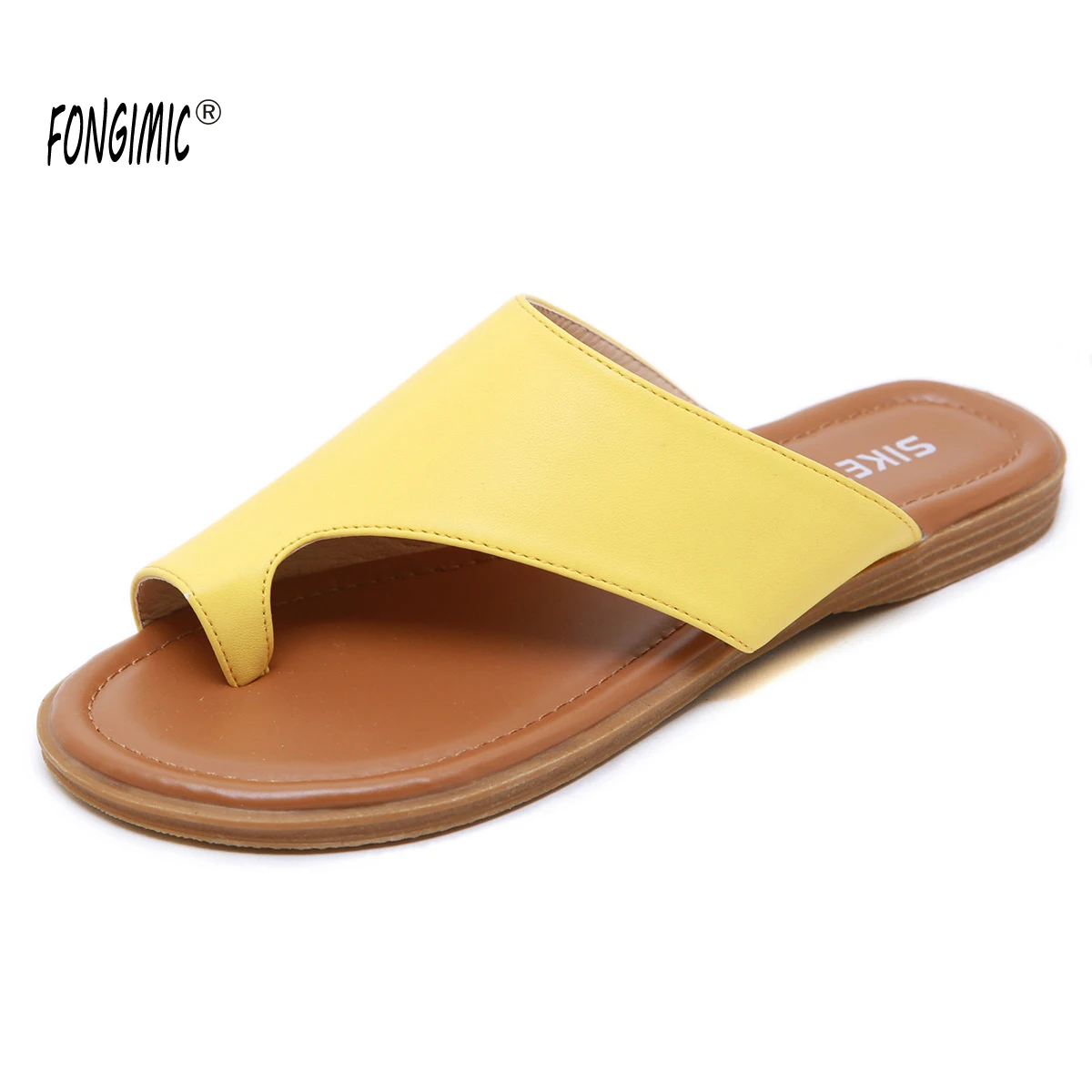 Women's New Vacation Beach Seaside European and American Female Toe Comfortable Large Size Casual Flat Shoes Platform Sandals