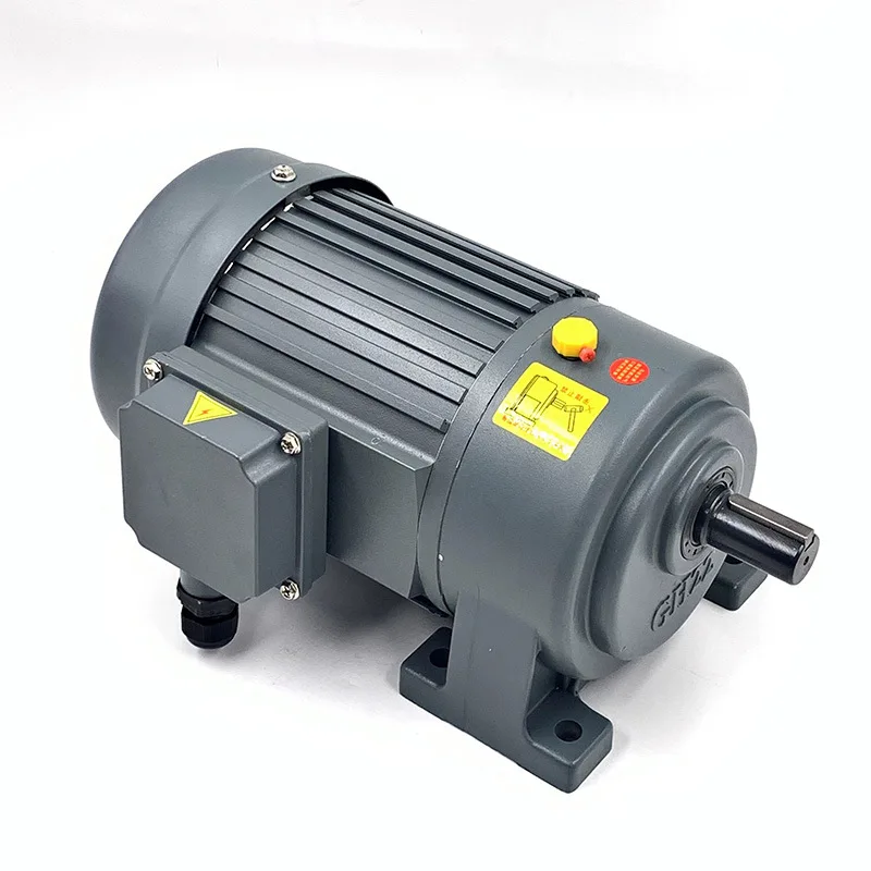 750 واط 1hp محرك تروس يعمل بالتيار المتردد 220 فولت/380 فولت موتور 50 هرتز/60 هرتز ثلاث مراحل محرك تخفيض التيار المتردد بسعر منخفض