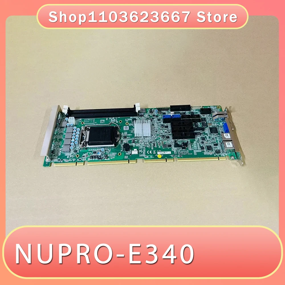 For 51-47807-0A30 Version of Industrial Control Motherboard With Dual Network Ports NUPRO-E340