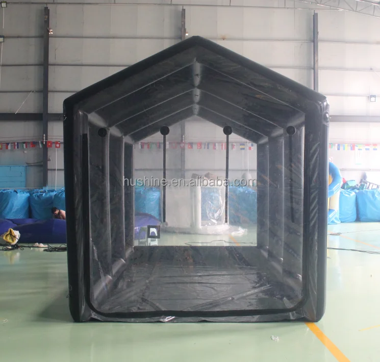 Air Tight Portable Inflatable Bubble Car Cover Transparent clear Pvc Waterproof Show Shelter Inflatable Car Garage Tent