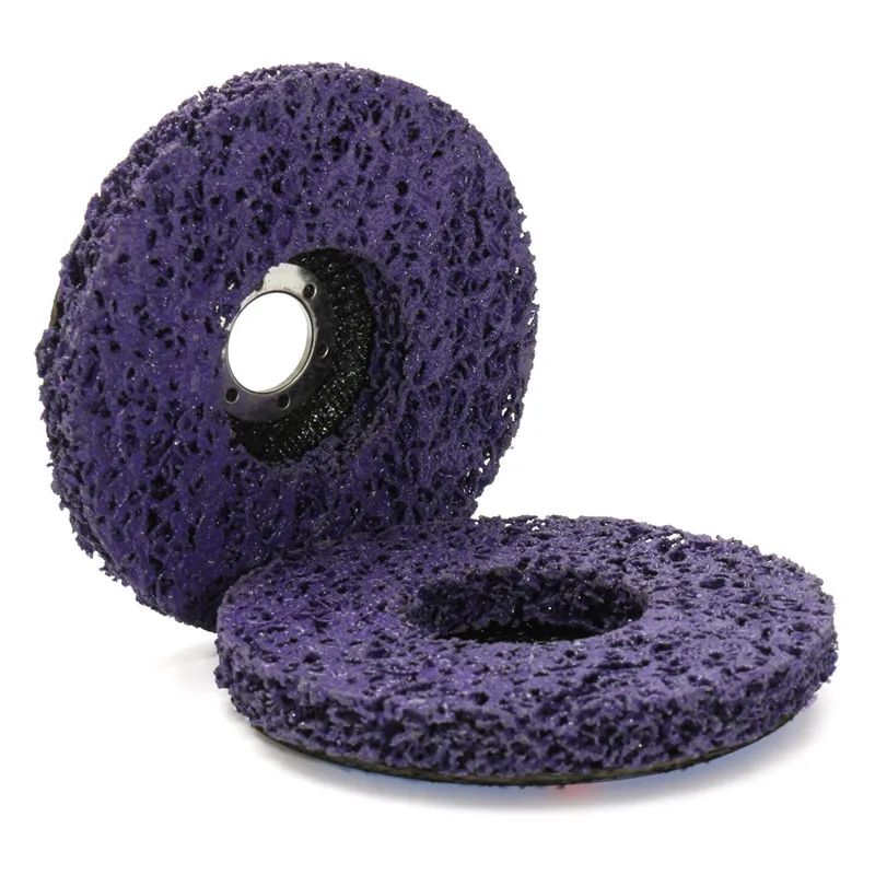 

2pcs 125 Grinding Disc 5 Inch 40 Grit Grinding Disc Wheel Paint Purple Grinding Disc Clean Grinding Wheels for Angle Grinder