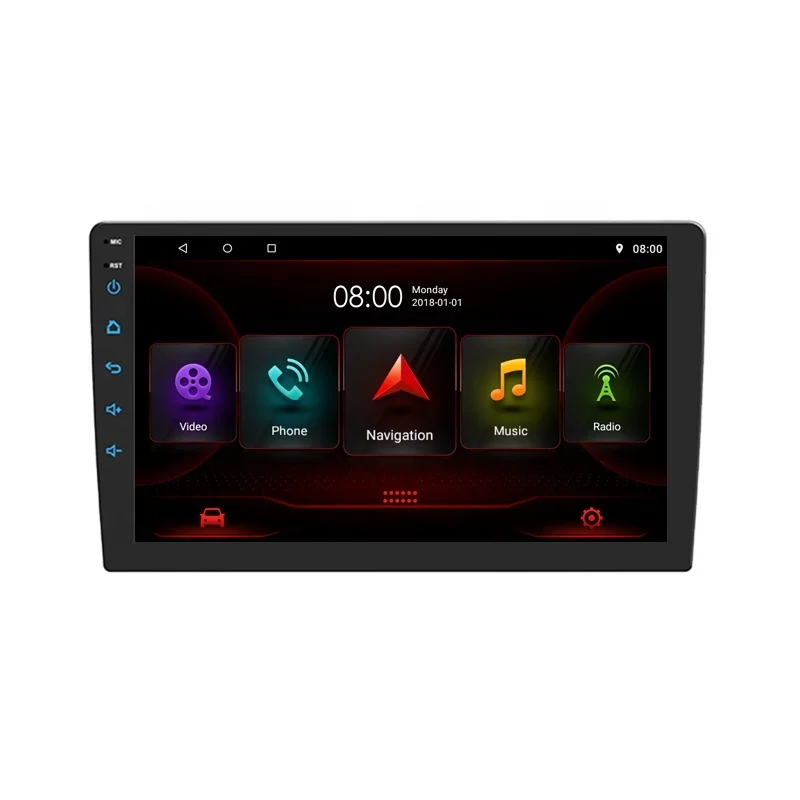 

Автомобильный мультимедийный плеер Android 10,0, авторадио, стерео, 7/9/10 дюймов, универсальный автомобильный GPS-навигатор, Wi-Fi, MP5-плеер