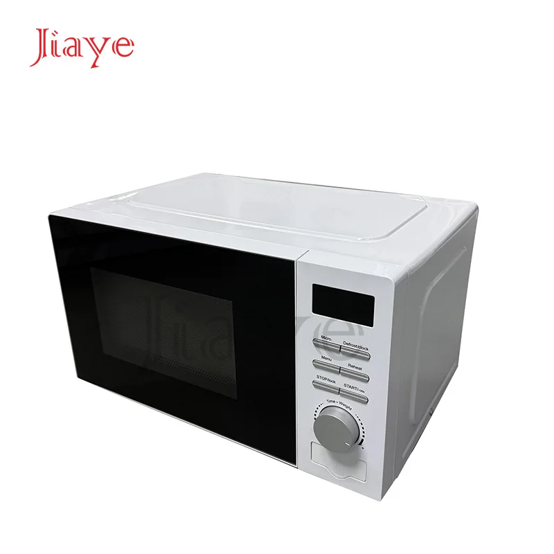 Electric Digital 23L Stainless Steel Microwave Oven with Sensor Cooking and Keep Warm Function for Household Use