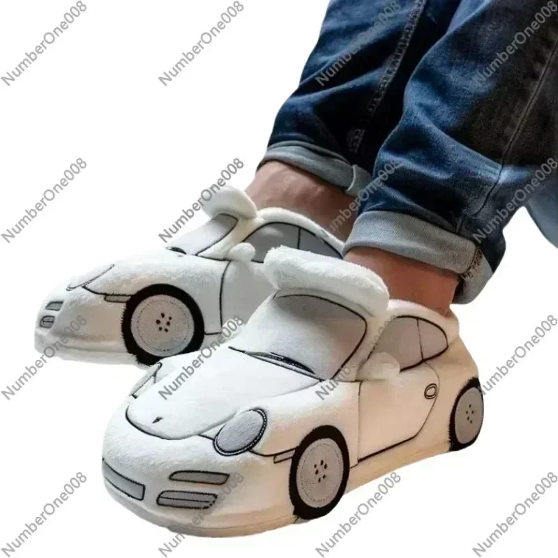 Cross Border Porsche Plush Slippers Racing BMW Porsche Racing Plush Slippers Toy