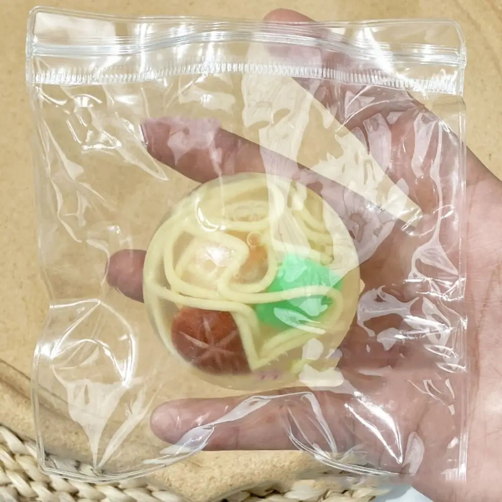 Feijão vermelho bonito lento subindo pérola pegajosa super macio elástico lento rebote pérolas brinquedo colorido simulação pérolas espremer brinquedo crianças