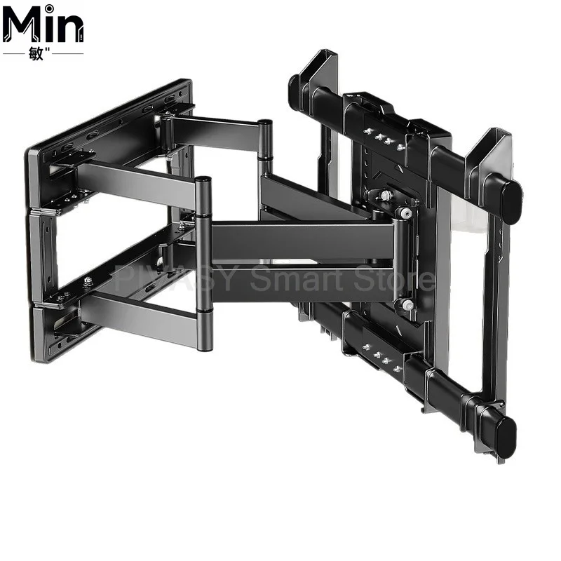 32 to 85 Inch Tilt Swivel TV Wall Mount Bracket Thickened Reinforced Heavy Fits Most Brands TVs for Home Office