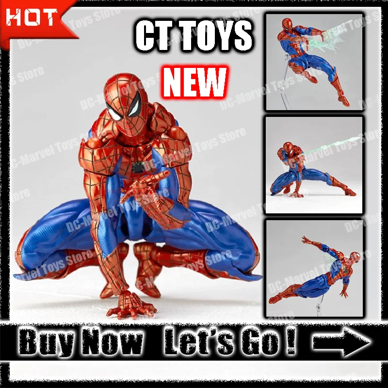 【Presale】New Ct Toys Amazing Yamaguchi Spider-Man 2.0 Agent Anti Spiderman Anime Action Figurines Models Customized Gifts Toys