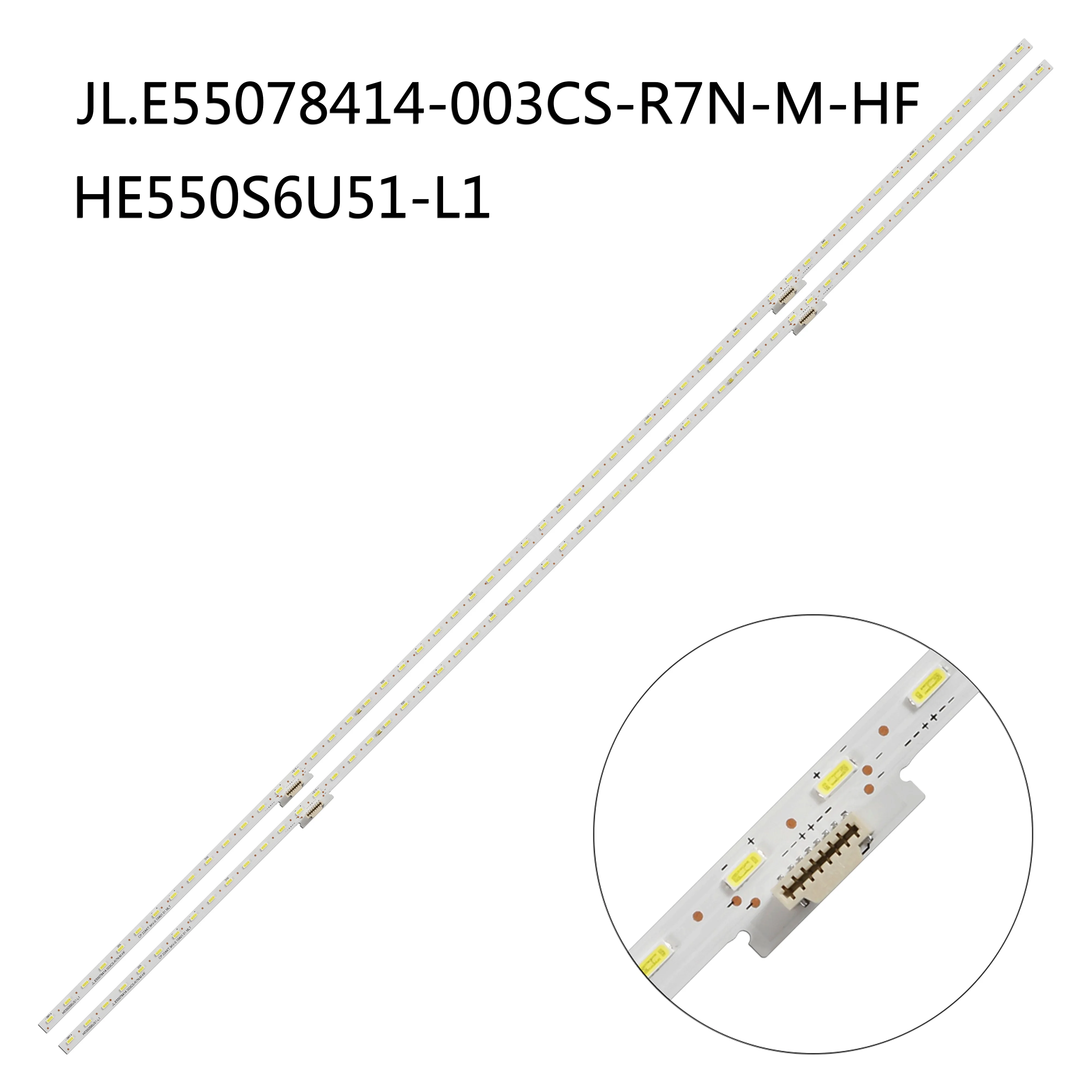 LED Backlight For H55U7BIL 55HU7BE H55U7BUK H55U7B HZ55E8A H55U7A H55HQ7A JL.E55078414-003CS-R7N-M-HF HE550S6U51-L1