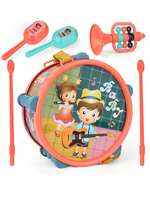 1Set  Knocking Interactive Drum Hand  Funny Plaything Toy -Random