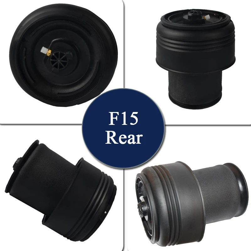 Tech Master F15 F85 X5 X6 F16 Rear Air Suspension Spring Bags 2013-2017 12 Months Warranty 37126795013 Air Suspension Struts