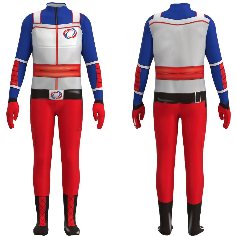 Adult Kids Henry Danger Cosplay Fantasy Costume Henry Cavill Disguise Jumpsuit Bodysuit Boys Girls Women Halloween Carnival Suit