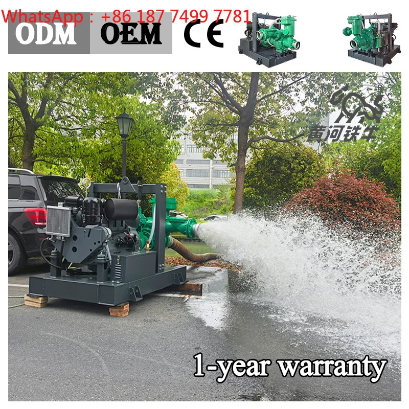 High Efficiency Air-Cooled Fixed Vacuum Assisted Dehydration Pump High-Pressure Water Pump