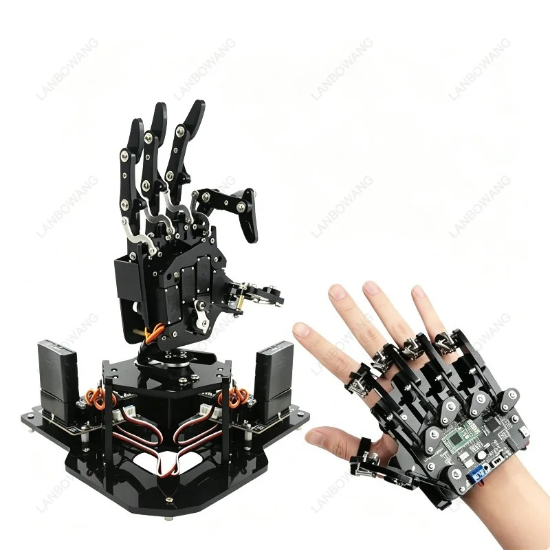 For UHand2.0 Bionic Robotic Palm, Somatosensory Open Source Robot, Programmable Hand Compatible with Arduino and STM32