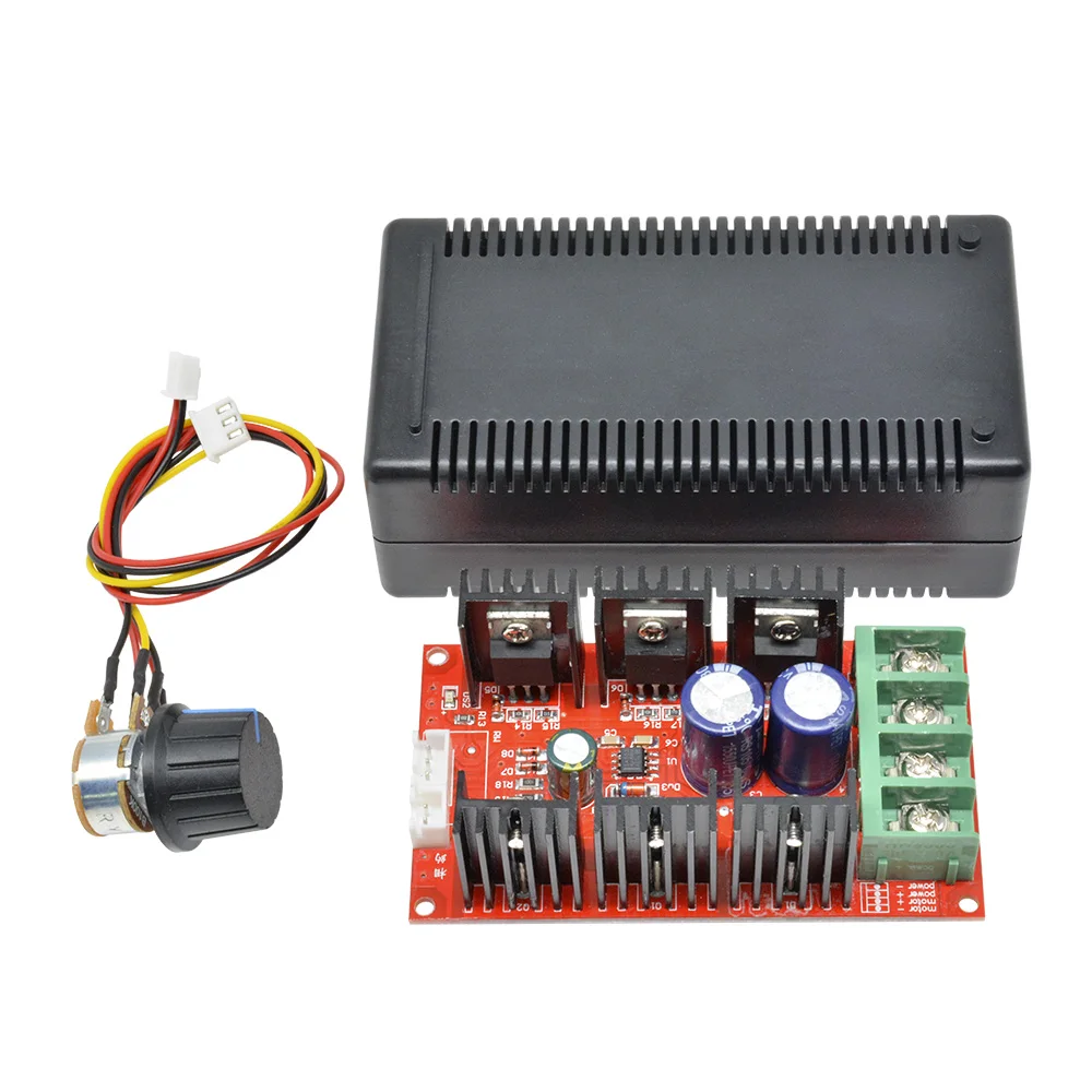 

12V 24V 48V 2000W MAX 10-50V 40A PWM HHO DC Motor Speed Control Board RC Controller Module