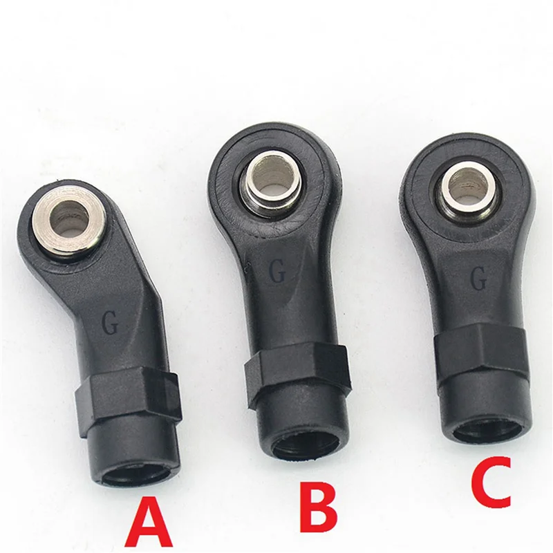 60 個プラスチック M4 ロッドエンドリンクボールヘッドリンケージジョイント 1/10 RC クローラー車トラクサス TRX-4 TRX4 部品アクセサリー