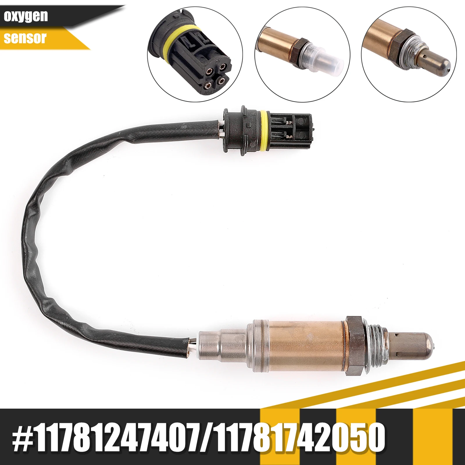 Oxygen Sensor Lambda O2 Sensor Air Fuel Ratio For BMW E60 E61 520i 525i 530i E46 M52 B20 E38 X5 Z3 Z4 11781742050 0258003477