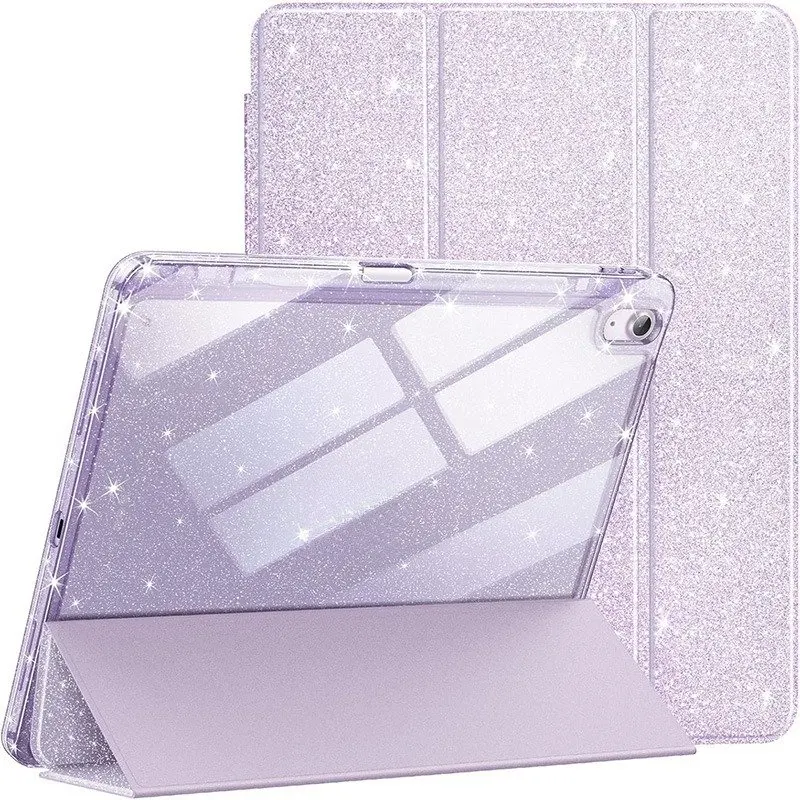 Für iPad Mini 6 7 10. 11. A16 Air 11 Hülle Glitzer Magnetische Stoßfeste Standhülle mit Stifthalter – Detail 10