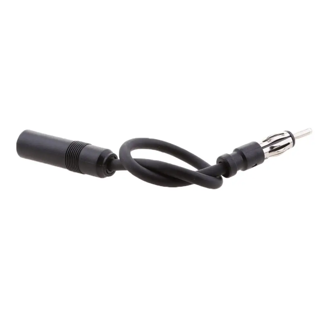 

Car Antenna Extension Cord Plastic Male Female Adapter Wire for FM AM Radio Long Range Use