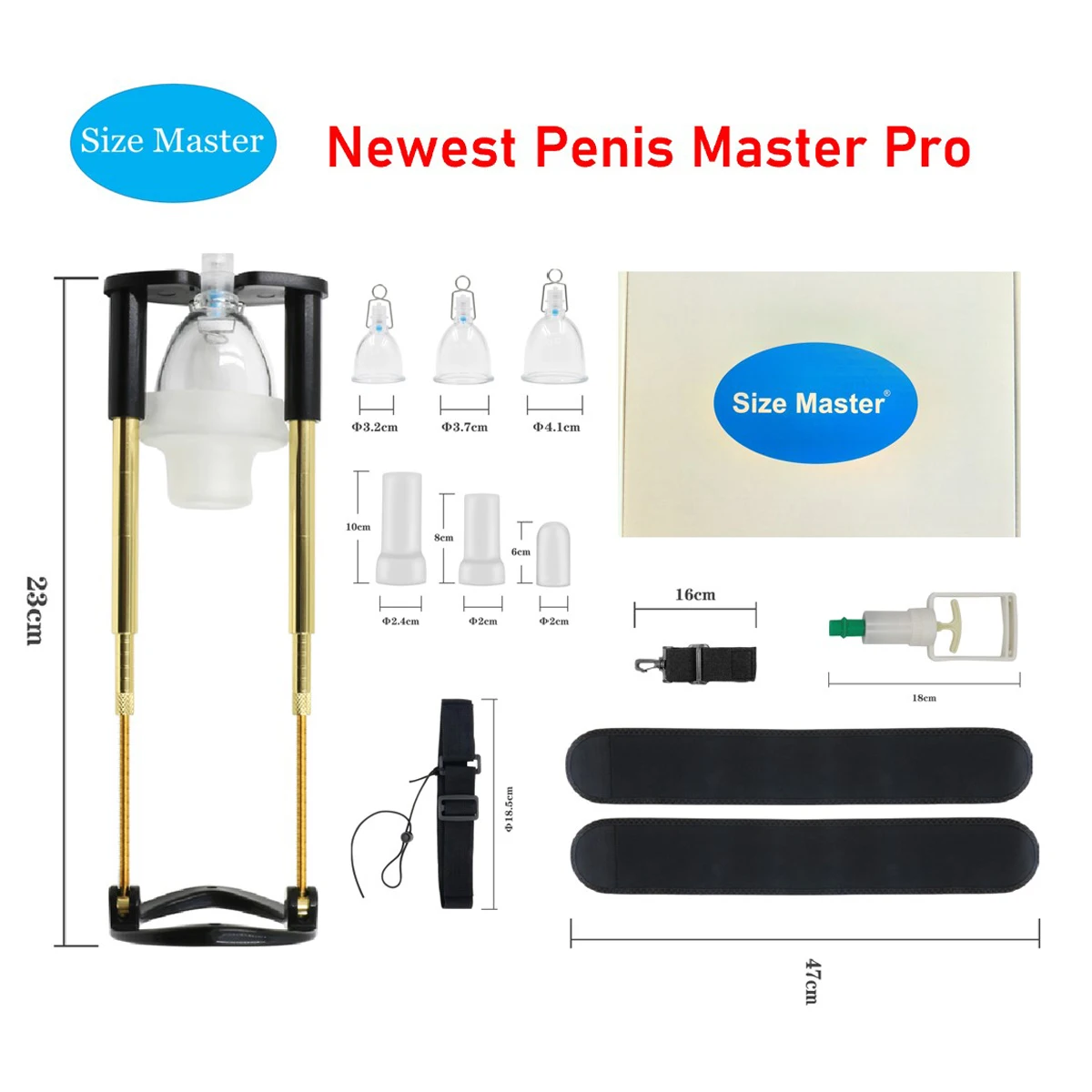 เครื่องขยาย Master อวัยวะเพศชายพร้อมถ้วยสุญญากาศสำหรับ Alat pembesar penis อุปกรณ์ขยายขนาด Master ใหม่ล่าสุด