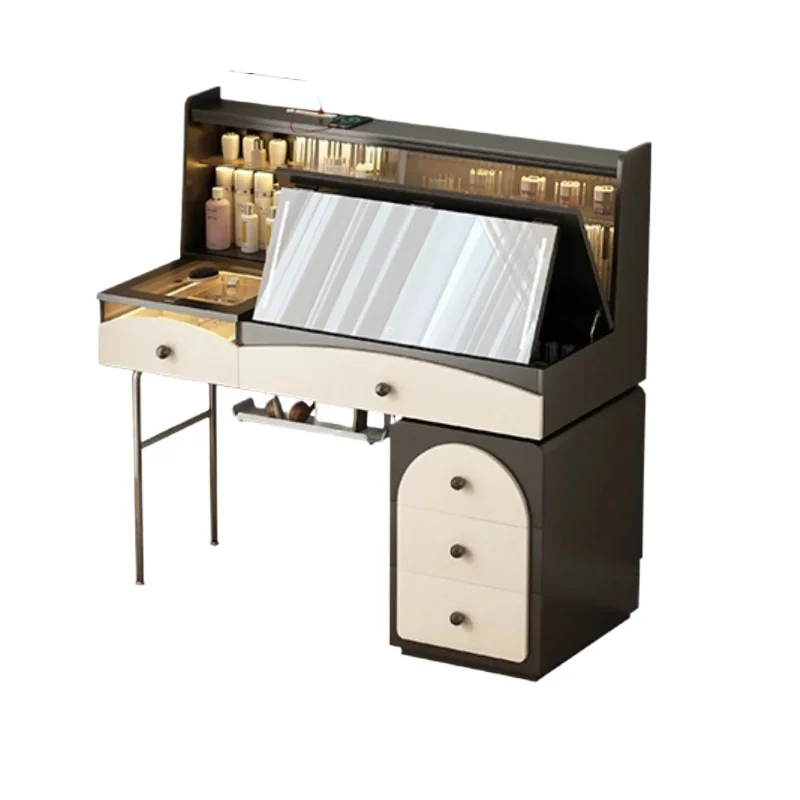 Drawers Makeup Vanity Bedroom Girl Mirror Furniture Jewelry Organizer Vanity Table Lights Nordic Outlet Cabinet