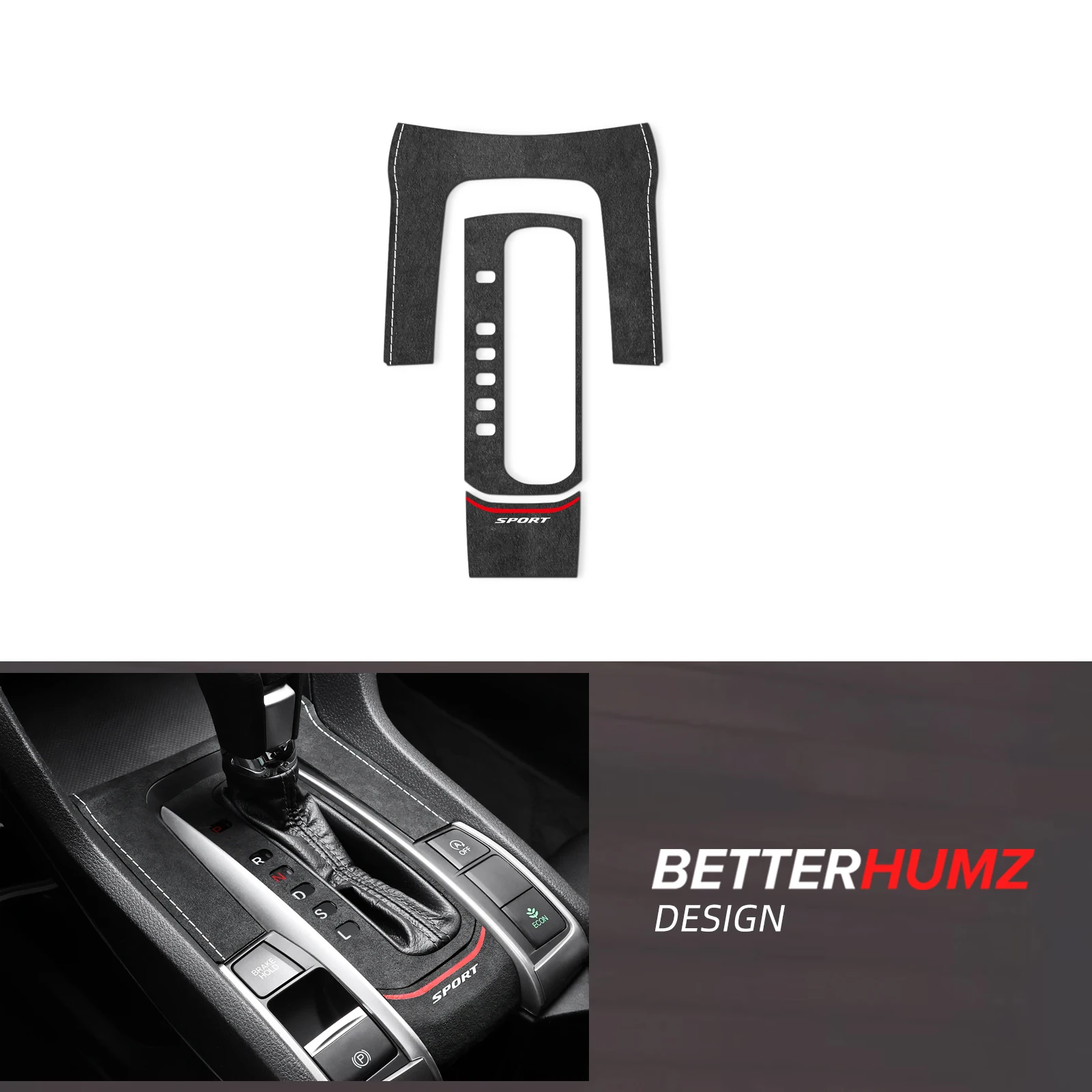 4 stks Koolstofvezel Auto Instaplijsten Protector, voor Honda Civic XI Sedan 2021- Protector Decoratie Accessoires Drempel Beschermende Stickers