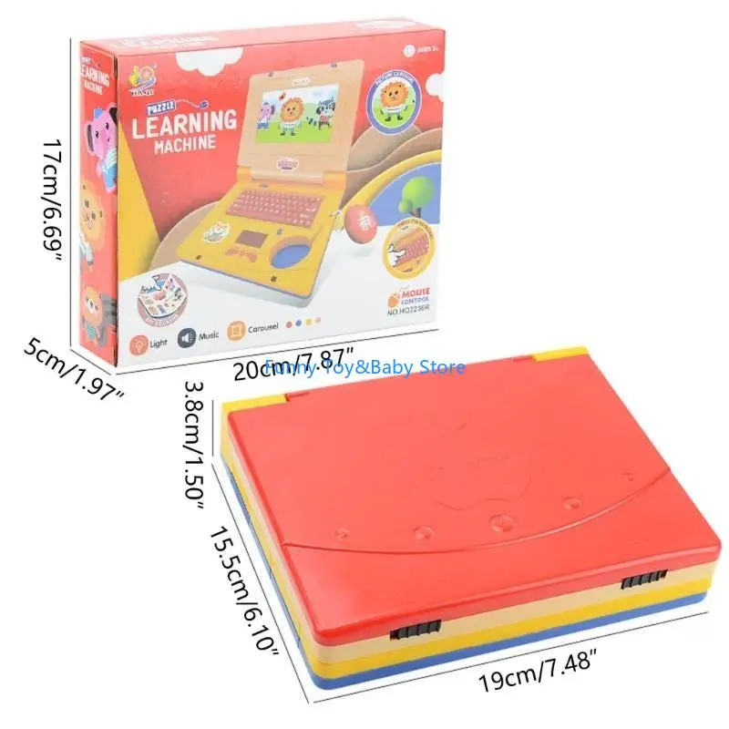 C90B Children Music & Light Computer Toy Onlightment Подарок раннего образования для детей