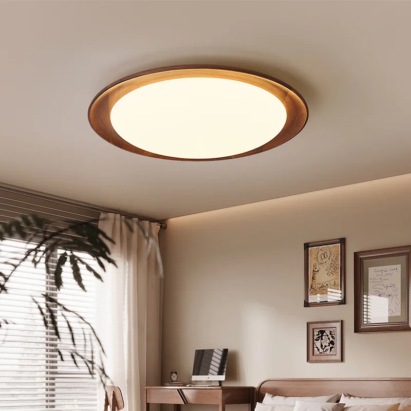 Middle Ancient Ceiling Lamp Bedroom Lamp American Countryside Master Bedroom Study Cafe Kitchen Restaurant LED Light Luminaires