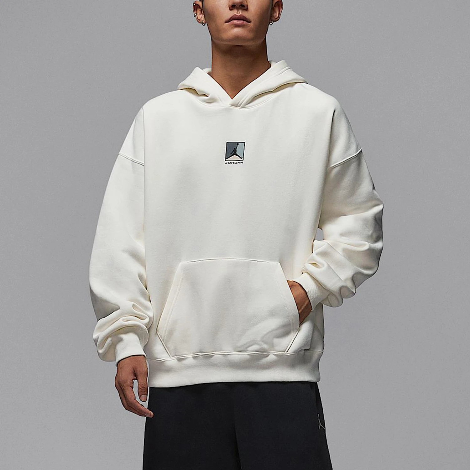 

Оригинальная мужская простая повседневная трикотажная толстовка Nike JORDAN HV0545-133