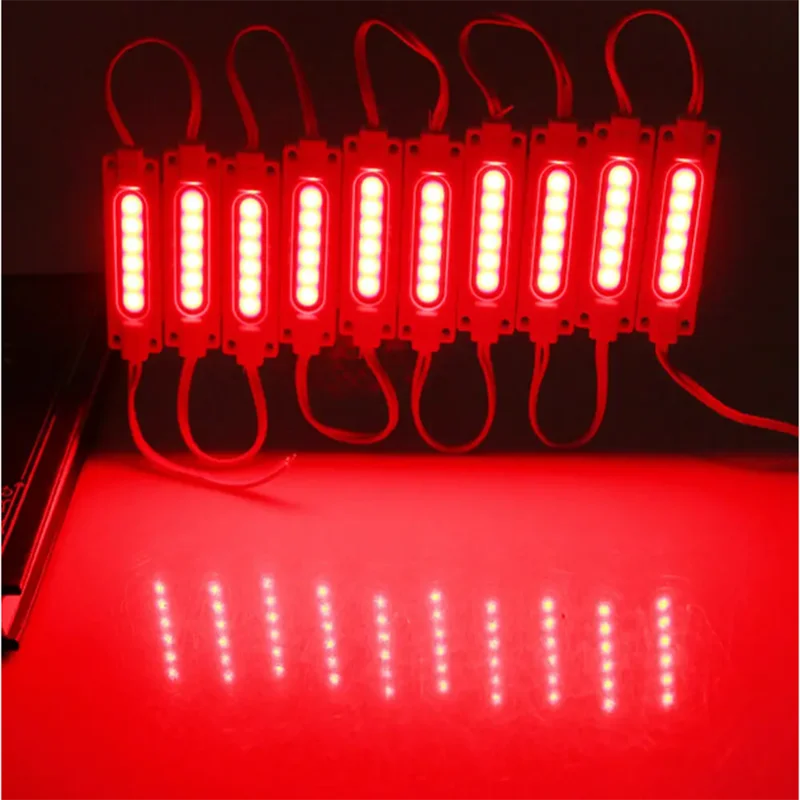 2026 20pcs/lot LED Injection with Lens COB LED Module Waterproof LED Back Light Backlight for Sign Channel Letter DC12V 2W IP68