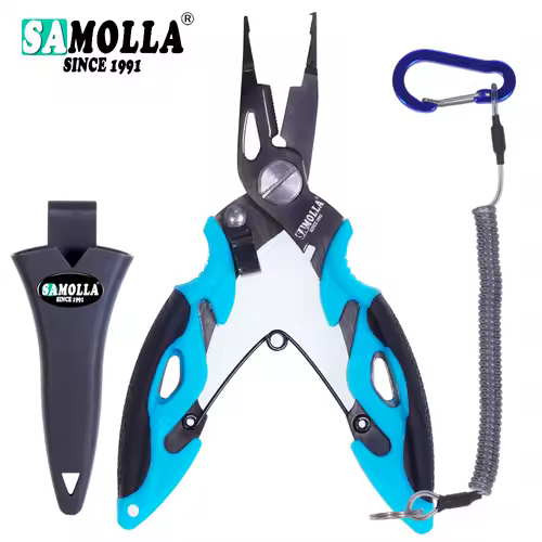 New Multifunctional Fishing Pliers Accessories 420 Stainless Steel Body Scissors Line Cutter Hooks Remover Outdoor Fishing Tools - Image 9