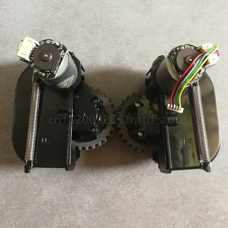 ล้อด้านซ้ายขวาสำหรับเครื่องดูดฝุ่นหุ่นยนต์ V3 iLife + X5 V3 V5 V5s ล้อชิ้นส่วนเครื่องดูดฝุ่นหุ่นยนต์รวมมอเตอร์