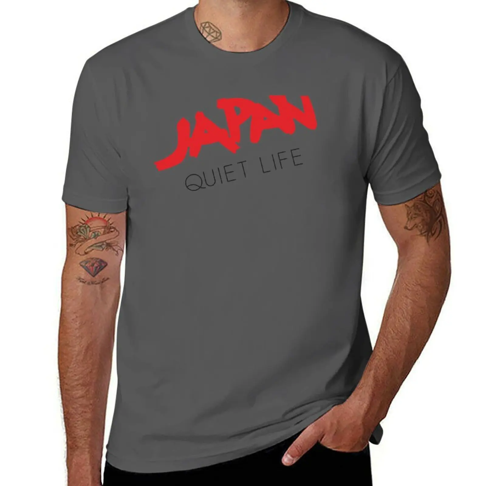 Life' Japan Logo - 'Quiet T-Shirt Lightweight Cooling Short Sleeve Tee