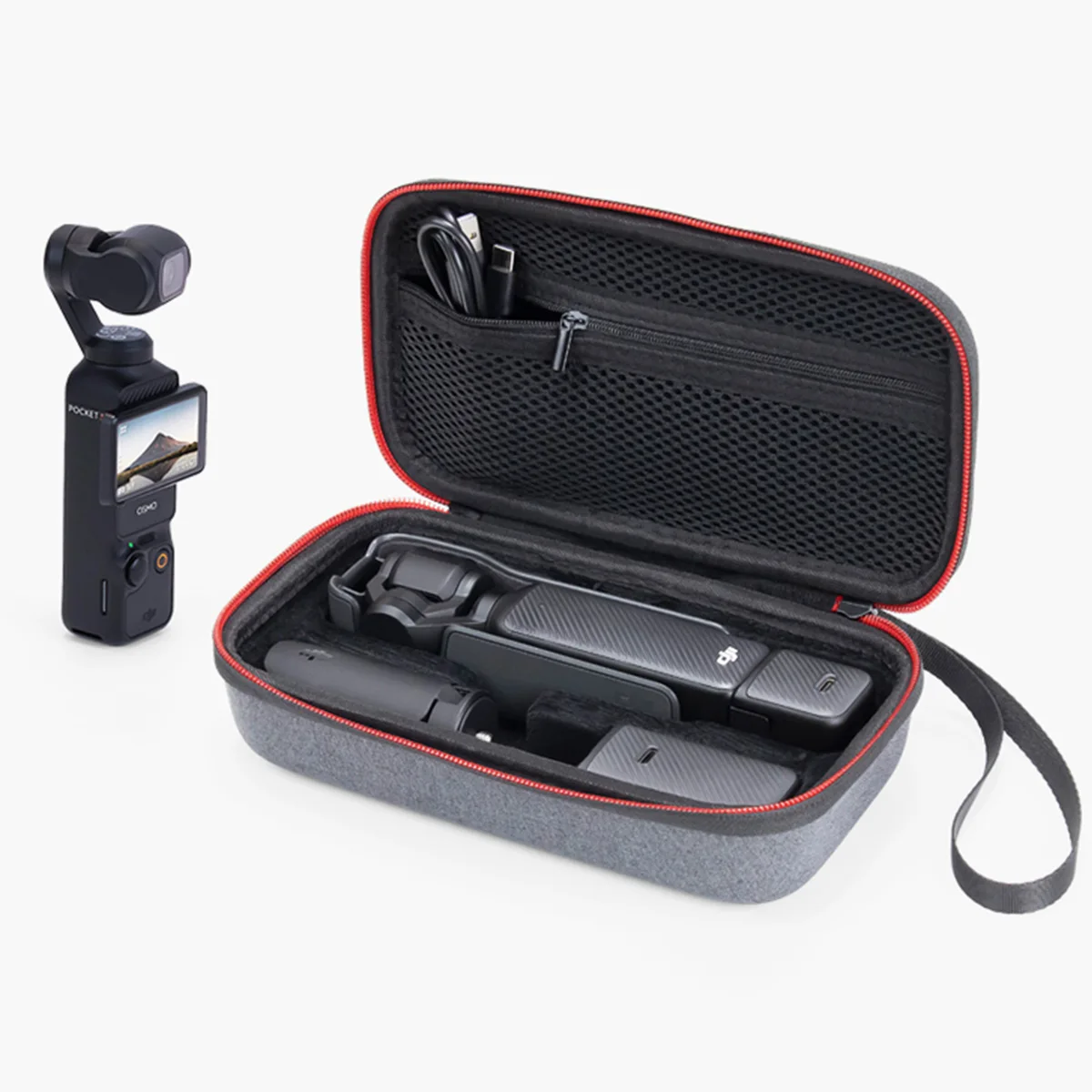 �y�Z�[�����zDJI Osmo Pocket 3 �p�g���x���L�������O�P�[�X �n�[�h�V�F�� ���h�~ �h�� �ی���[�o�b�O Pocket 3 �A�N�Z�T���[�p