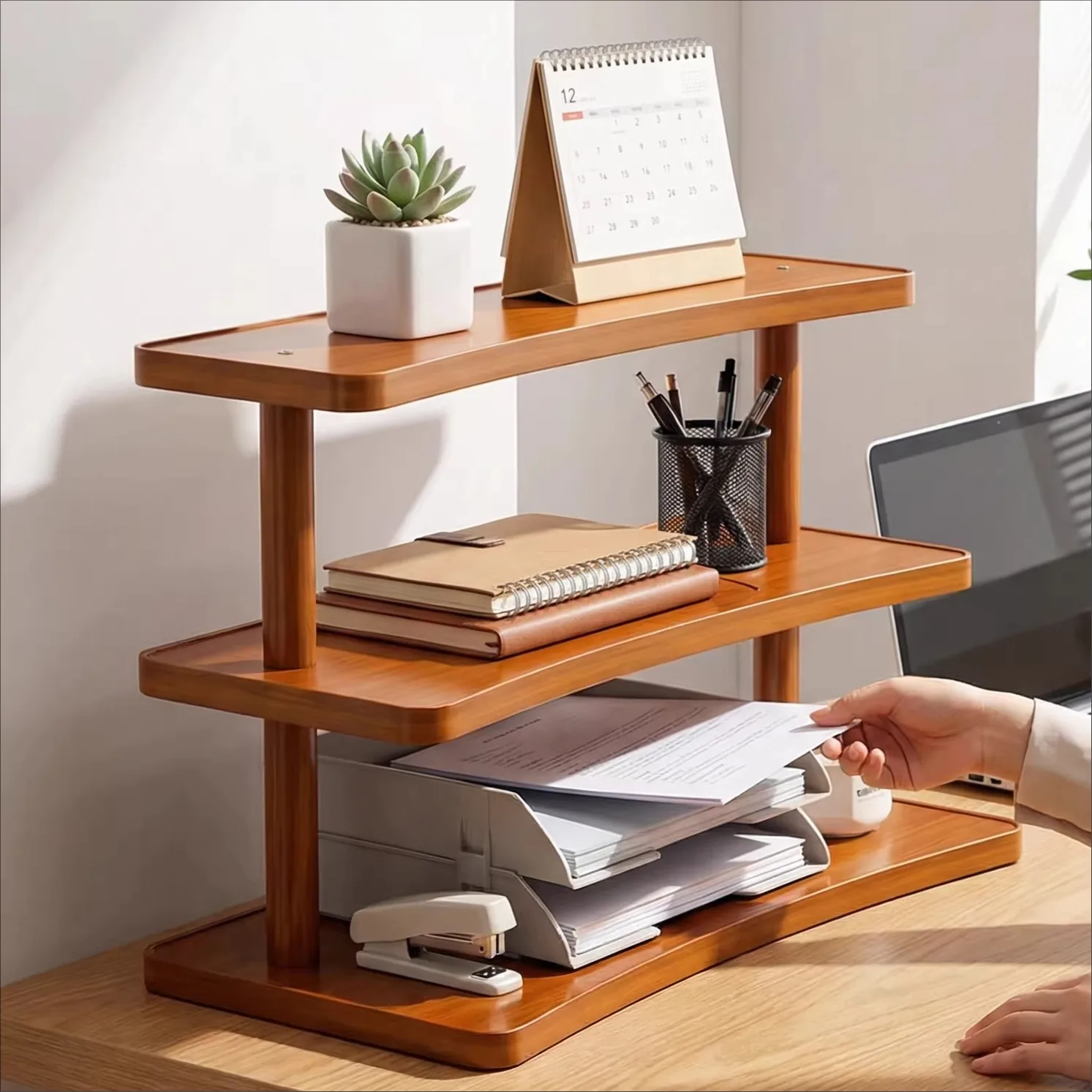 

Многоуровневый настольный органайзер для кухни, спальни, косметики, подставка для чашек, стеллаж для хранения, домашний универсальный инструмент