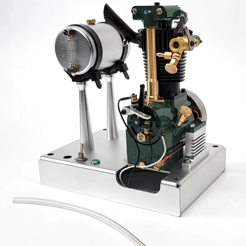 FV1A Engine Model, Featuring Four-Stroke Built-in Oil Pump/Independent Lubrication System Metal RC Model