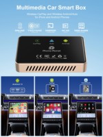 2026 CarPlay AI Box Android 12.0 Android Auto Wireless CarPlay Adapter 2.4+5GGPS 8G 64G FOTA Upgrade Built-in Fan With HDMI