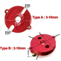 Woodworking Aluminum Alloy Pocket Hole Puncher 2-10mm Bushing Dowel Jig Kit Self Centering Vertical Drill Guide Locator