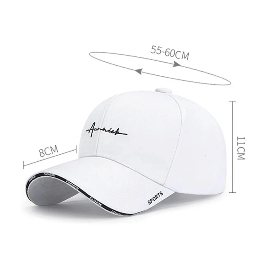 Adjustable Sun Hats Summer Sunscreen Cotton Solid Color Baseball Cap Sunscreen Hat Women