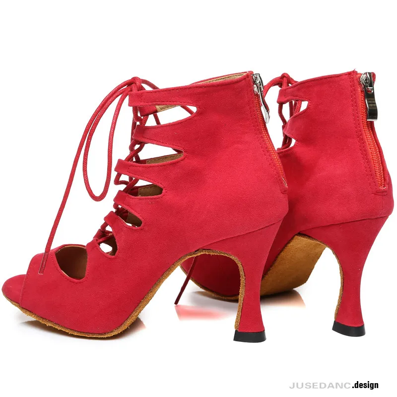 Zapatos de baile de salón para mujer, zapatos de baile latino, zapatos de Salsa, zapatos de Tango Bachata para mujer, zapatos de baile de Jazz