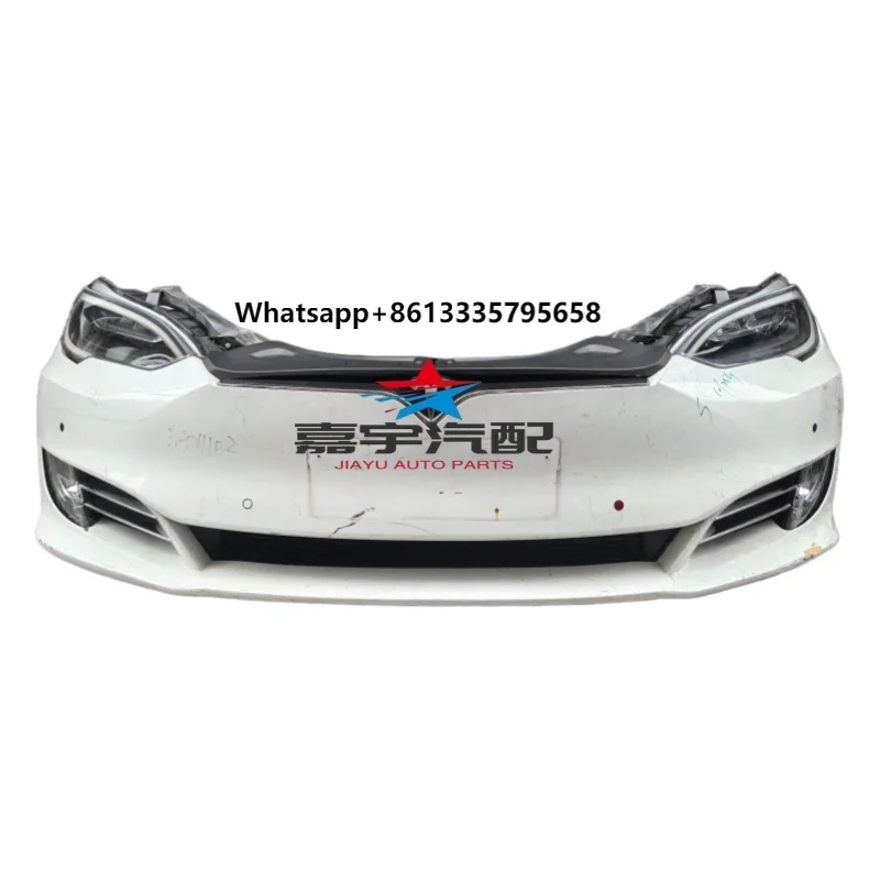 

High Quality Used Model S Front Bumper and Radiator Headlights Auto Plastic Decorate for Replacement