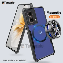 Case For Motorola Moto G85 5G Case Shockproof Transparent Soft Bumper Phone Cover Funda