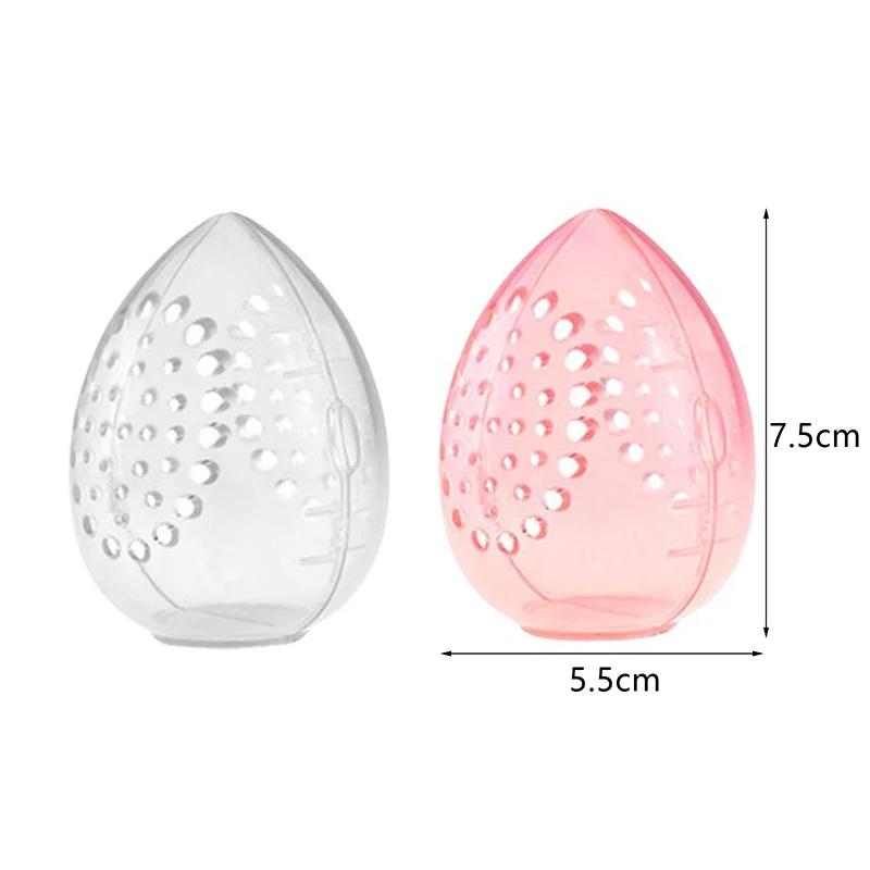 1PC Cosmetic Egg Storage Box Beauty Sponge Stand Storage Case Makeup Blender Puff Holder Empty Cosmetic Drain Container