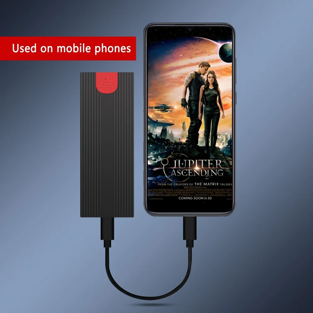 M2 NVMe SSD Enclosure 5/10Gbps PCIe SSD Box For B+M/M Key M.2 NGFF SATA SSD Tool Free USB 3.1 To Type-C Adapter Hard Disk Case