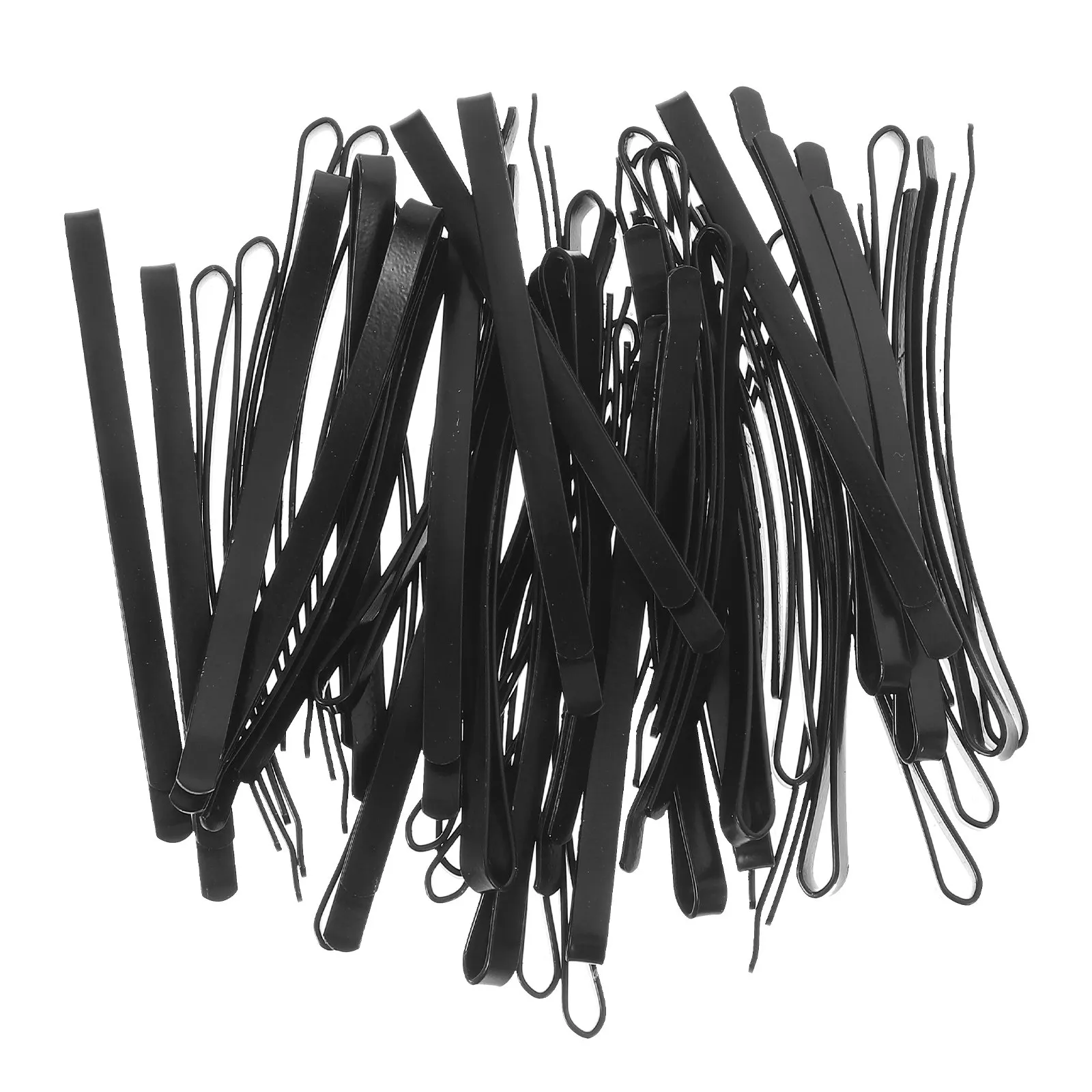 

50Pcs Black Metal Bobby Pin Hair Clips Reusable DIY Hair Accessories for Styling and Handmade Crafting Bobby Pin