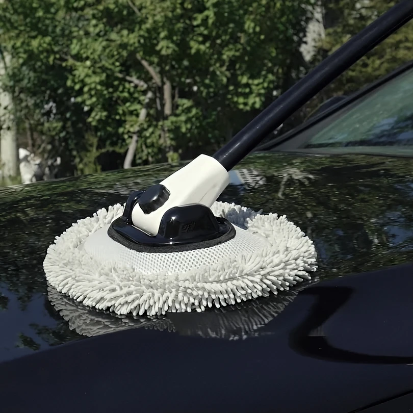 12 inch long handle telescopic car wash brush