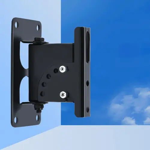 Imagen 1 del producto Soporte de pared para altavoz, soporte de montaje en techo, ajuste de ángulo de estante, soporte doméstico para altavoces de sonido circundante grandes KTV