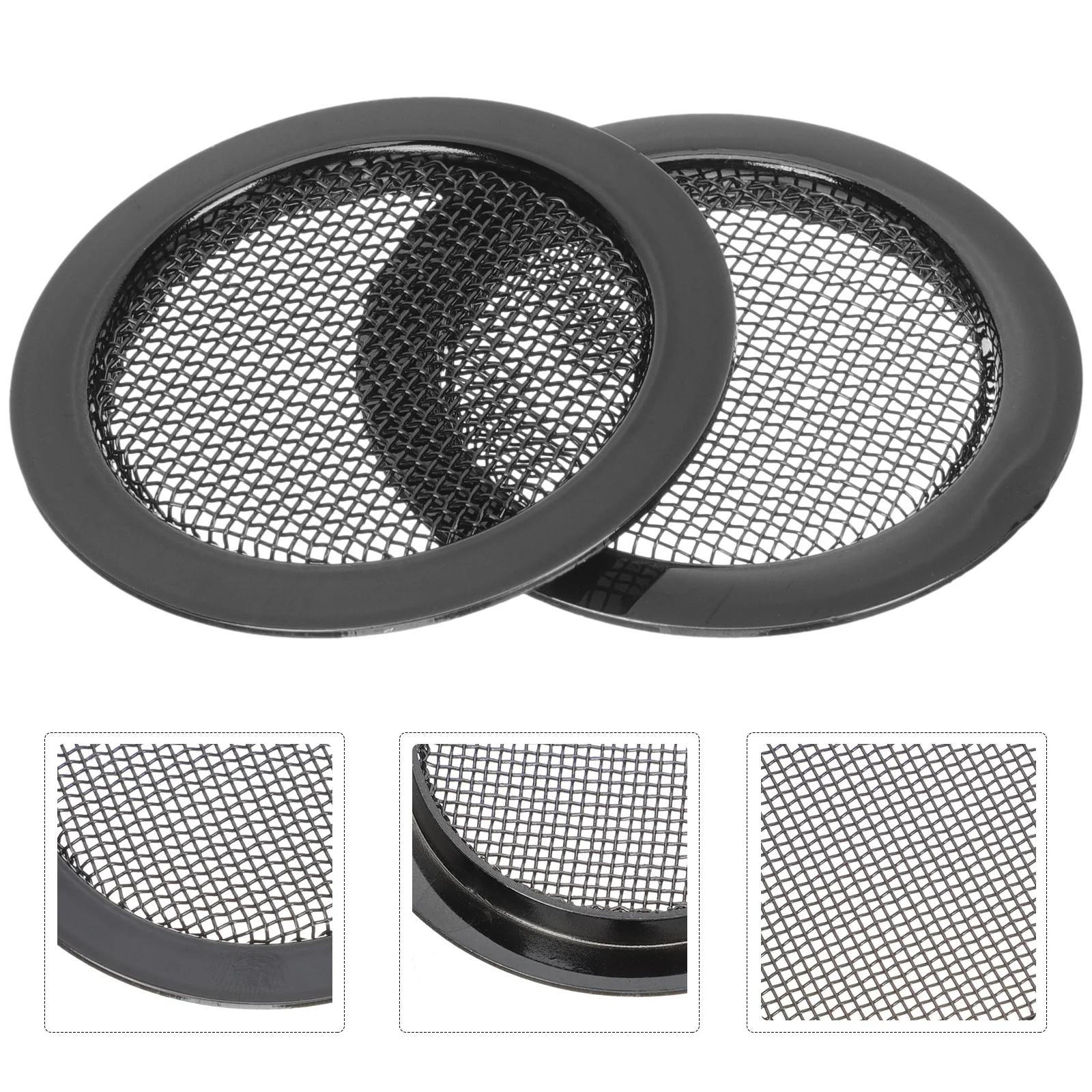 

2 Pcs Dobro Guitar Screen Screens Sound Hole Covers Classical Soundhole for Acoustic