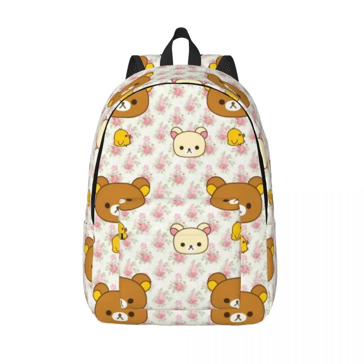 

Rilakkuma Relax Bear Backpack for Men Women Teenage Student Work Daypack Laptop Canvas Bags Outdoor