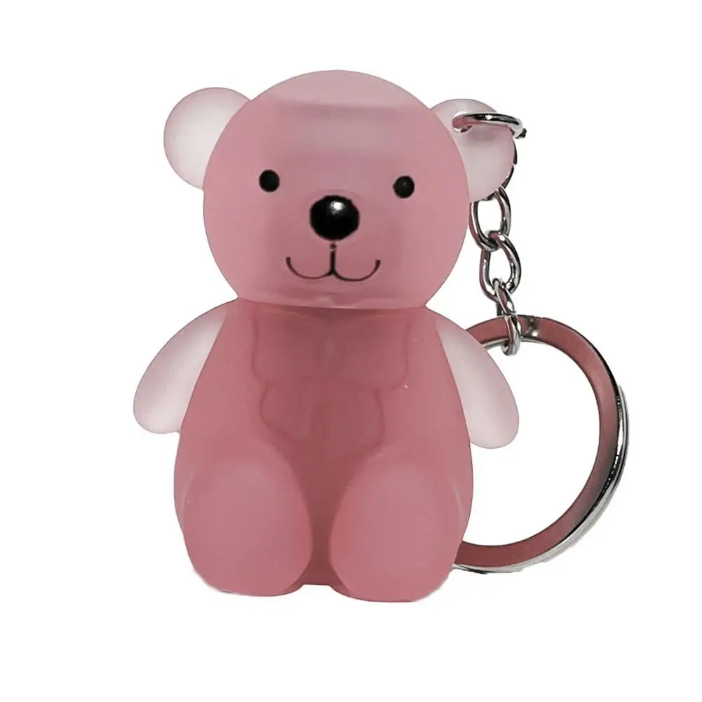 Color rico lápiz labial de larga duración textura ligera y sedosa diseño en forma de oso lindo juguetón a prueba de manchas maquillaje versátil